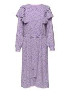 Sallycras Dress Knelang Kjole Purple Cras
