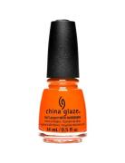 Nail Lacquer Neglelakk Sminke Orange China Glaze