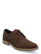 Bergen Shoes Business Laced Shoes Brown Dune London