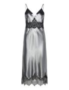 Ophelia Dress Knelang Kjole Grey AllSaints