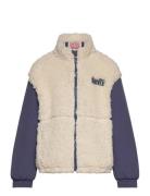 Levi's® Boxy Fit Sherpa Jacket Outerwear Fleece Outerwear Fleece Jacke...