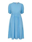 Yaspenni 2/4 Midi Dress S. Knelang Kjole Blue YAS