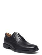 Uomo Federico Shoes Business Laced Shoes Black GEOX