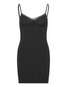 Warm Me Up - Cami Slip Dresses Slip Dresses Black Etam
