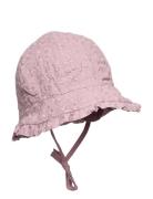 Flora Bell Hat Solhatt Pink Mp Denmark