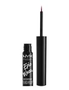Epic Wear Liquid Liner Eyeliner Sminke Red NYX Professional Makeup