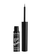 Epic Wear Liquid Liner Eyeliner Sminke Black NYX Professional Makeup