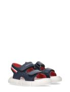 Stripes Velcro Sandal Shoes Summer Shoes Sandals Navy Tommy Hilfiger