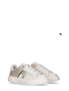 Flag Low Cut Lace-Up Sneaker Lave Sneakers White Tommy Hilfiger