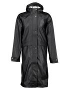 Sund Usx Parka Long Outerwear Rainwear Rain Coats Black Didriksons
