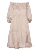 Objroxanna 3/4 Long Dress Ec Pa Knelang Kjole Pink Object