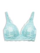Non-Wired Push-Up Bra Made Of Lace Lingerie Bras & Tops Wired Bras Gre...