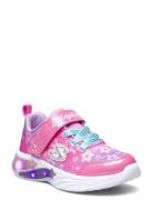 Girls Star Sparks Lave Sneakers Pink Skechers