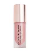 Revolution Shimmer Bomb Glimmer Lipgloss Sminke Pink Makeup Revolution