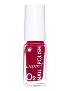 Minilack Oxygen Färg A715 Neglelakk Sminke Red Depend Cosmetic