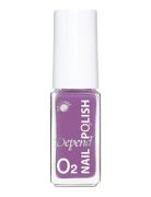 Minilack Oxygen Färg A731 Neglelakk Sminke Purple Depend Cosmetic