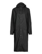 Longer Jacket Outerwear Rainwear Rain Coats Black Rains