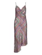 Alexia Luisa Dress Knelang Kjole Multi/patterned AllSaints