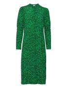 Alana Dress Knelang Kjole Green NORR