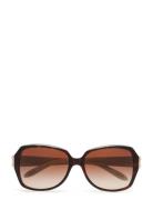 0Ra5138 Firkantede Solbriller Black Ralph Ralph Lauren Sunglasses