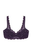 Amourette 300 Whp X Lingerie Bras & Tops Wired Bras Purple Triumph