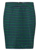 Aqua Skirt Knelangt Skjørt Green Lollys Laundry