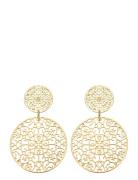 Double Spinn Earring Øredobber Smykker Gold By Jolima