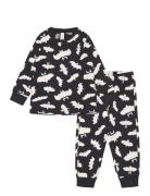 Pajama Halloween Skeleton Pyjamas Sett Black Lindex