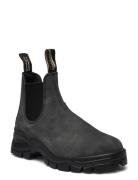 Bl 2238 Chunky Chelsea Boot Støvletter Chelsea Boot Black Blundst