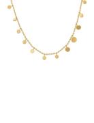 Sheen Necklace Accessories Jewellery Necklaces Dainty Necklaces Gold P...