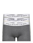 Classic Stretch-Cotton Trunk 3-Pack Boksershorts Grey Polo Ralph Laure...