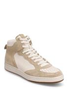 Leather/Suede-Polo Crt Hgh-Sk-Htl Høye Sneakers Beige Polo Ralph Laure...