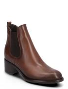 Women Boots Shoes Chelsea Boots Brown Tamaris