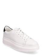 Ayano W Leather Shoe Lave Sneakers White Sneaky Steve