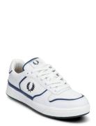 B300 Leather/Mesh Lave Sneakers White Fred Perry