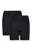 Brief Seamless Boxer High 2 P Hipstertruse Undertøy Black Lindex