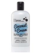 I Love Bath Shower Coconut Cream 500Ml Dusjkrem Nude I LOVE