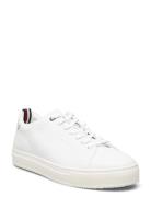 Premium Cupsole Grained Lth Lave Sneakers White Tommy Hilfiger