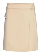 Short Skirt With Utility Details Kort Skjørt Cream Coster Copenhagen