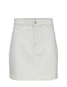 Nululu Short Skirt Kort Skjørt White Nümph