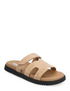 Missile Sandal Flate Sandaler Beige Steve Madden