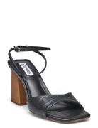 Rozlyn Sandal Sandal Med Hæl Black Steve Madden