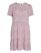 Vipaya S/S Dress /Su - Noos Kort Kjole Pink Vila