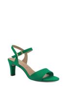 Women Sandals Sandal Med Hæl Green Tamaris