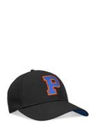 Logo-Embroidered Twill Ball Cap Accessories Headwear Caps Black Polo R...