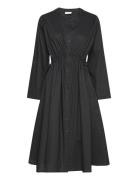 Fqmalay-Dress Knelang Kjole Black FREE/QUENT