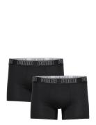 Puma Men Everyday Trunk 2P Boksershorts Black PUMA