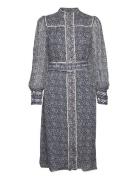 Cecilia Dress Knelang Kjole Multi/patterned Malina