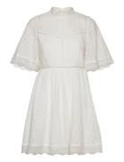 Claire Dress Kort Kjole White Malina