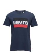 Sportswear Logo Graphic 84 Spo Tops T-shirts Short-sleeved Navy LEVI´S...